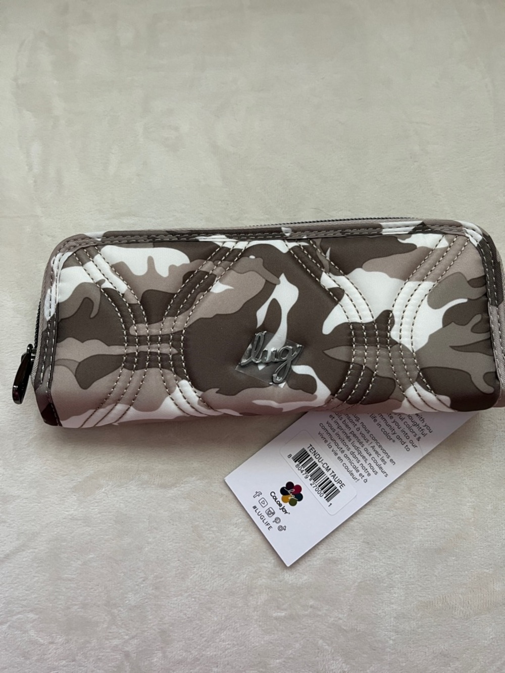 LUG - Tendu RFID Wallet in Camo Taupe
